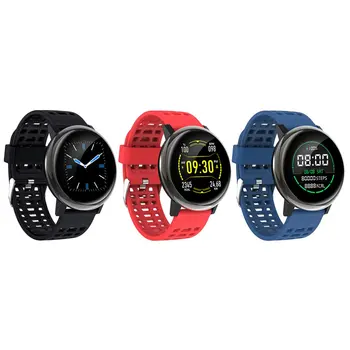 

G30 Smart Bracelet 1.3-inch Full Touch Screen Round Screen Pedometer Heart Rate Waterproof Sports Bracelet free return