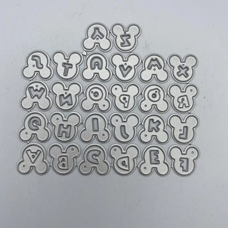Metal Cutting Dies Stencils Alphabet For DIY Scrapbooking Decorative Embossing Handcraft Die Template | Дом и сад