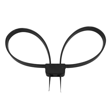 10 個超靭性ホーム拘束使い捨てナイロンジップタイアクセサリー自己ロックポータブル 12 ミリメートルx 700 ミリメートル熱にくいダブル