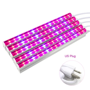 

5pcs Vegetable Greenhouse Starting Full Strips Flower Bloom 6W 265V For Indoor Plant Garden LED Grow Light Bar