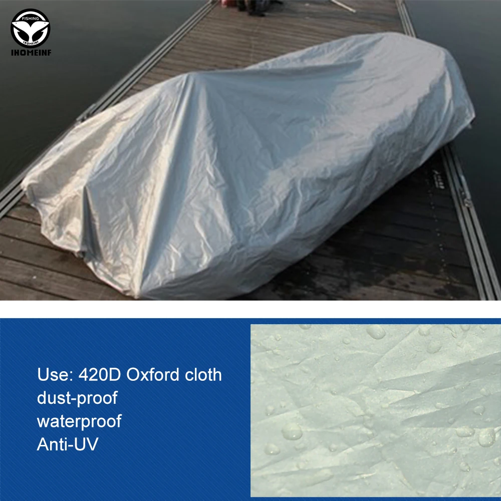 Boat supplies Boat Cover Inflatable Boat Dinghy Cover Waterproof UV Sun  Dust Protection boat tarpaulin Boat