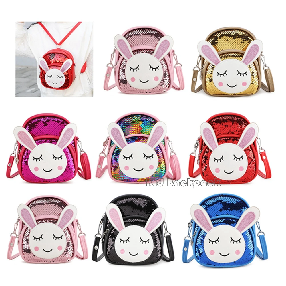Pudcoco 1-7y Baby Backpacks Toddler Kids Child Mini Animal Sequins Schoolbag Bag Backpack kindergarten Lovely Shoulder Bag Gifts