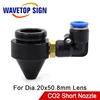 Воздушное сопло WaveTopSign для линз диам.20 FL50.8 или лазерной головки на станке для лазерной резки CO2 ► Фото 1/6