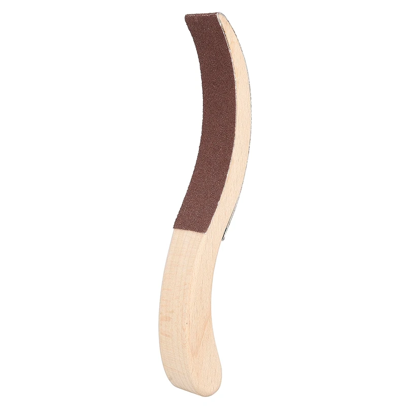 

2Pcs Piano Sanding Board Elbow Head Piano Tuning Tools Solid Wood Felt Polishing Hammer Repair Tool Musical Instrument