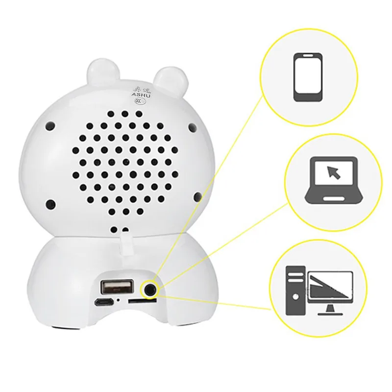 Мини Bluetooth динамик Милая свинья в форме животного беспроводной динамик Громкая связь портативный громкий динамик Поддержка TF карты портативный для подарка