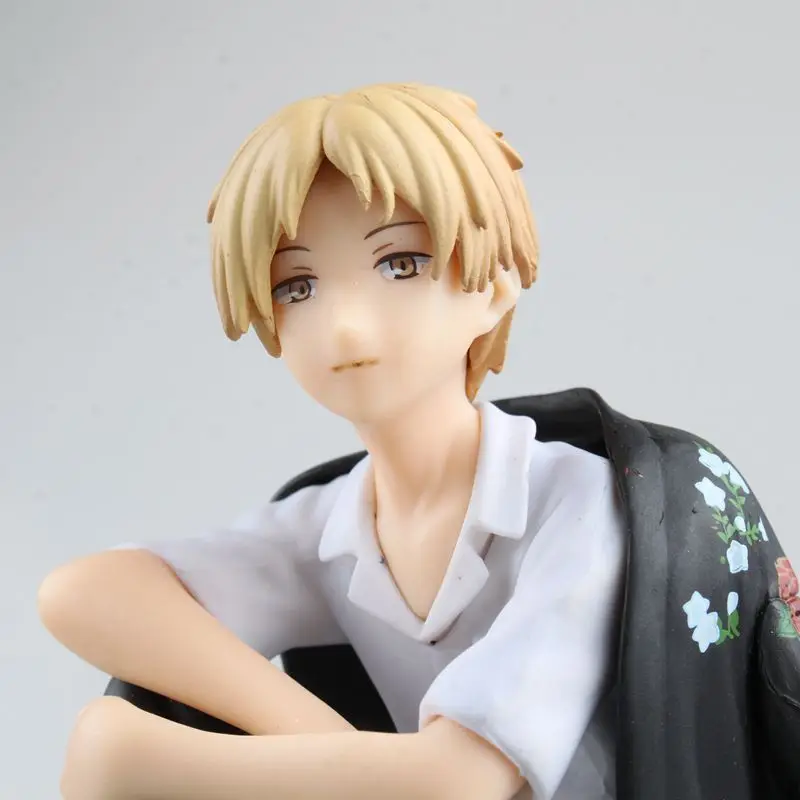 

Natsume Friends Account Garage Kit Cat Teacher Natsume Takashi a Reward Qualified Sit Branch Scene Boxed Model