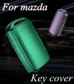 

Soft TPU Key Fob Case for Mazda MAZDA3 2019 2020 CX-30 2019 2020 CX-5 2020 CX-8 2020 Smart Car Key Fob Cover