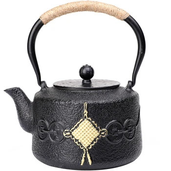 

Cast Iron Kettle Nothing Coating Iron Teapot Imitate Japan Iron Kettle Tea Set Boil Water Make Tea Old Iron Pot