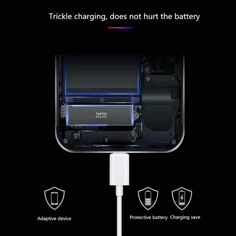 Для Macbook pro iPhone X 8 7 Plus прочный качественный белый цвет супер TPE type C для осветительного кабеля кабель для зарядки с адаптером