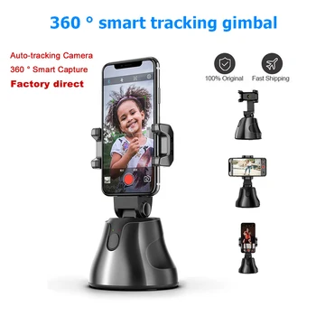 

Portable Multifunction Smart Shooting Selfie Stick,360 Rotation Auto Face Tracking Object Tracking vlog Camera Phone Holder