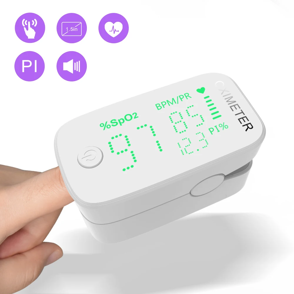 

OLED/LED Pulse Oximeter Medical Equipment Home Portable SPO2 PR Apparatus Saturation Meter Finger Oximeter Heart Rate Monitor