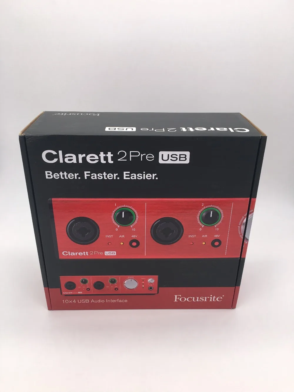 Focusrite carett 2Pre USB Запись Звуковая карта 10 в 4 выхода аудио интерфейс для записи музыки организация