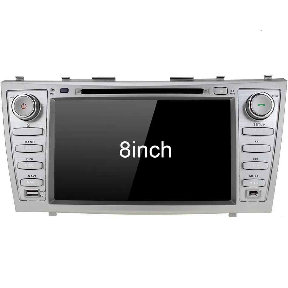 Android 9,0 для Toyota Aurion Camry 2007 2008 209 2010 2011 Автомобильный DVD стерео Мультимедийный плеер радио gps аудио 4+ 64 Гб " ips