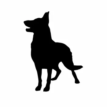 

Interesting PVC 15cm X 11cm German Shepard Shepherd Dog Yeti Car Sticker Vinly Decal Waterproof Accessories Decal