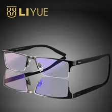 Сплав, анти-синий луч, светильник, очки, компьютерный игровой экран, очки для глаз, оправа, мужские очки, по рецепту, квадратные очки для близорукости