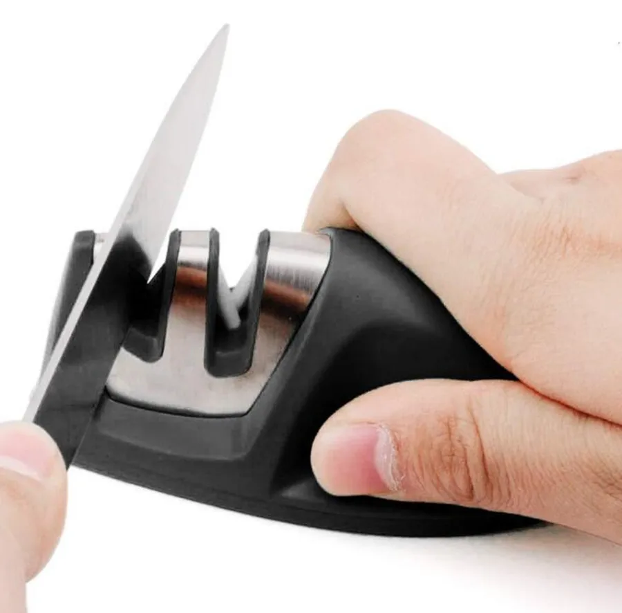 Бытовая Алмазная и противоскользящая база кухонный нож точилка ножи точильный камень точильный станок