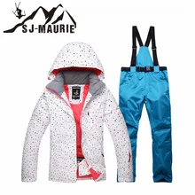 Профессиональная уличная термальная Лыжная утепленная куртка зимняя куртка s женский лыжный костюм женская зимняя куртка+ брюки сноуборд наборы