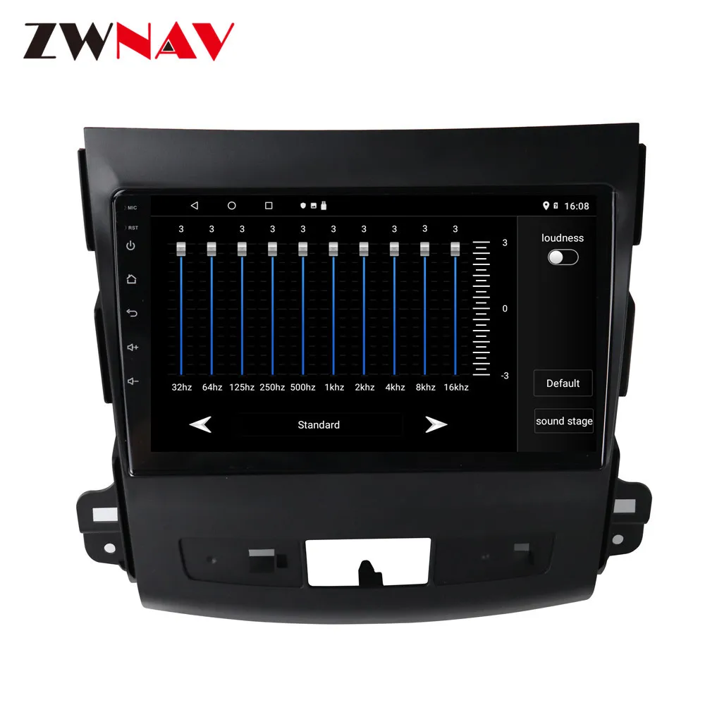 Best Android 9 Car No DVD player GPS Navigation for Mitsubishi Outlander/Citroen C-Crosser/Peugeot 4007 radio tape recorder head unit 13