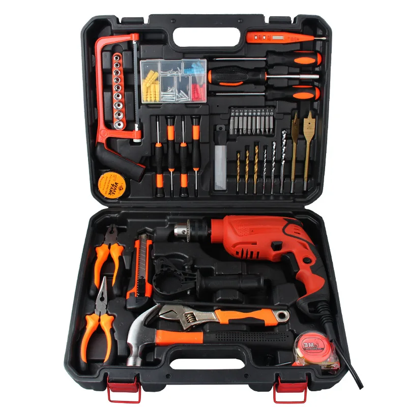 

Manufacturers Direct Selling Household Gift Hardware Tool Kit Electrician Repair Kit Multi-functional Tools a Generation