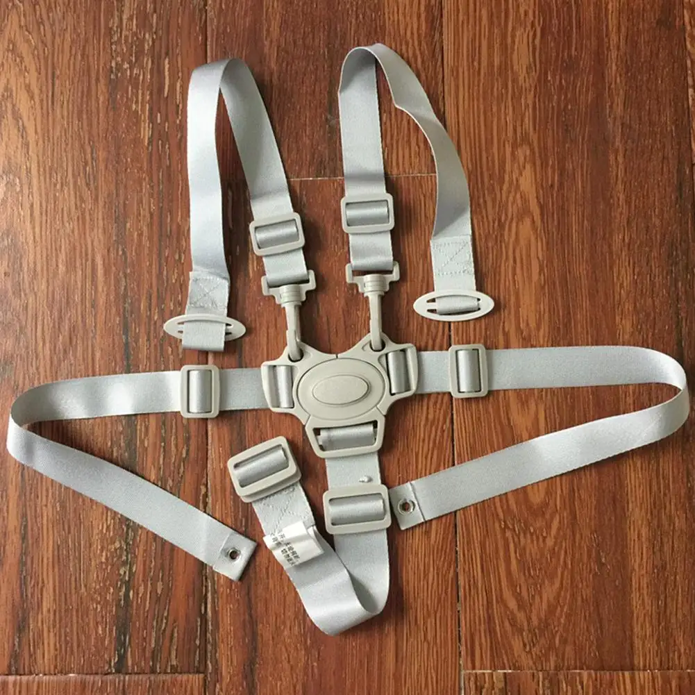 New Baby Universal 5 Point Harness High Chair Safe Belt Seat Belts For Stroller Pram Buggy Children Kid Pushchair Dining | Мать и ребенок