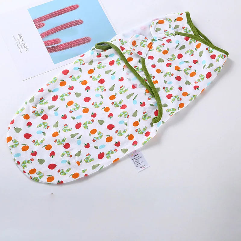 

Baby Swaddling Wrap 0-6month Infant Newborn Sleepsack Swaddle Cotton Sleeping Bag Cute Cartoon Infant Envolpe Sleeping Blanket