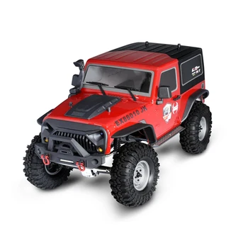 شراءRGT 86010JK 1/10 4WD 15 Km/H 2.4 GHZ جميع التضاريس RC على الطرق الوعرة سيارة الزاحف سيارة RTR لعبة هدية-أحمر الاتحاد الأوروبي التوصيل