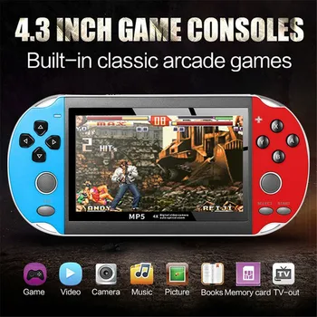

X7 PSP game console handheld game console 8G nostalgic console king dual joystick console игровые приставки g30