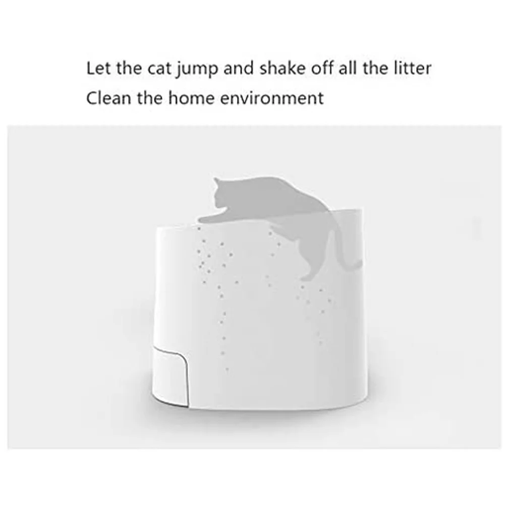 Smart Cat Litter Box Tray Toilet Semi Closed Automatic Deodorization Splash Proof Pet Toilet Box Mobile Phone Control Monitor Smart Cat Litter Box Tray Toilet Semi Closed Automatic Deodorization Splash Proof Pet Toilet Box Mobile Phone Control Monitor