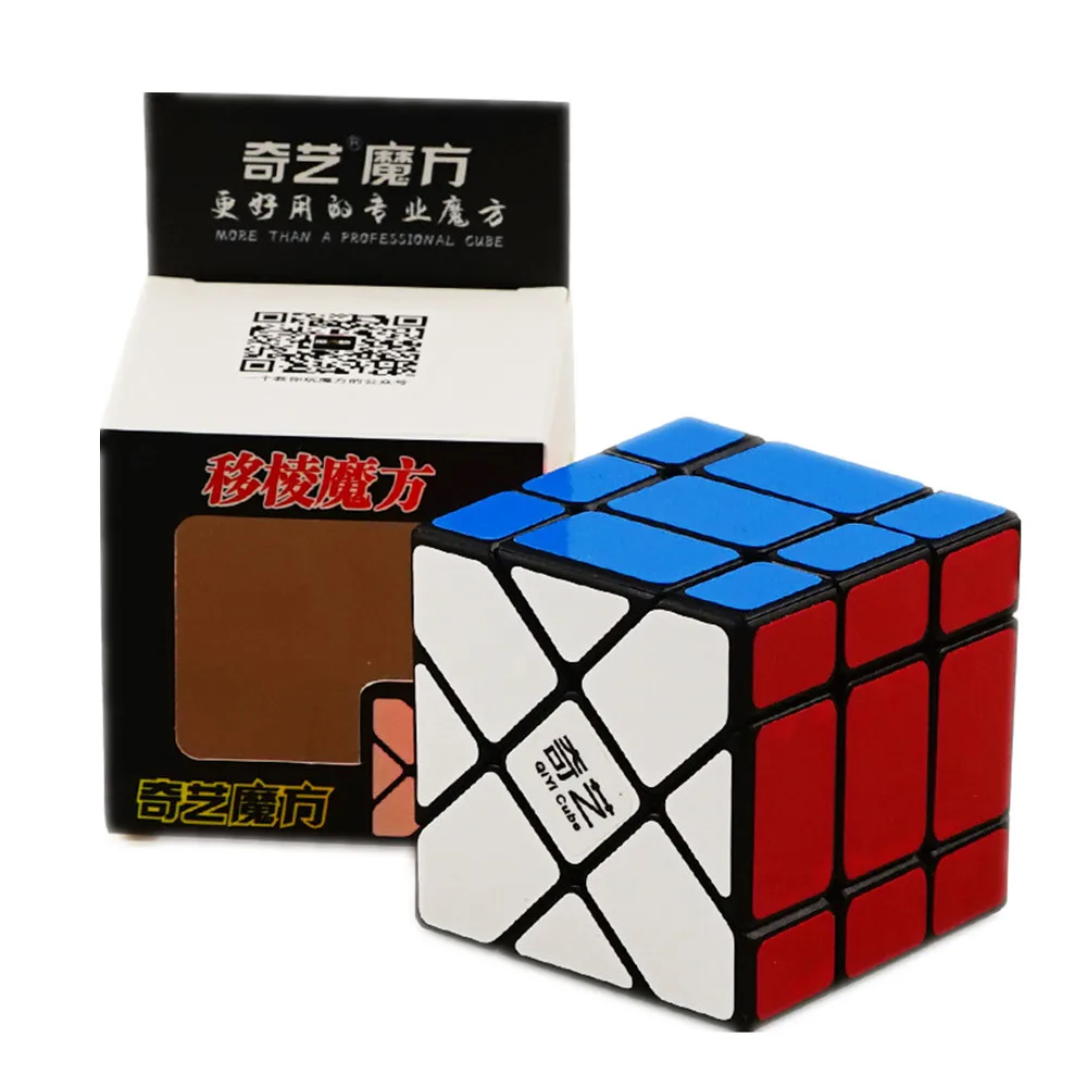 Кубик Фишера Qiyi 3x3x3 скоростные Волшебные кубики головоломка Обучающие