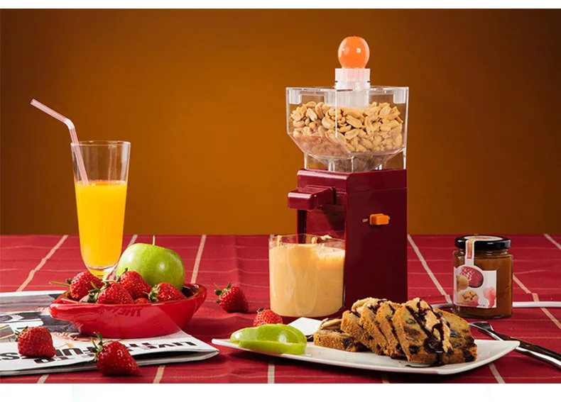 YUEWO Мини Бытовая электрическая шлифовальная машина, электрическая производственная машина с арахисовым маслом, кофемолка, Кухонная машина