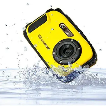 

BEESCLOVER 8X ZOOM Waterproof Camera Image Stabilization 16MP 2.7 inch HD LCD Waterproof Digital Video Camera DVR Camcorder r60