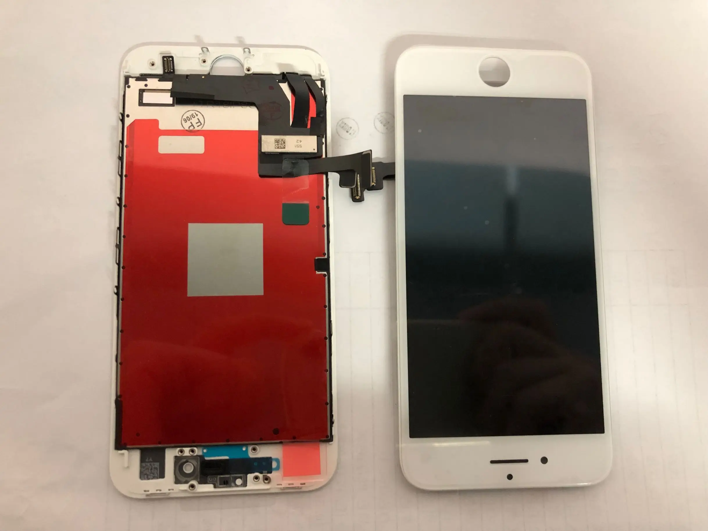 Новое поступление Экстра Яркий Расширенный ЖК-дисплей для iphone 6s 7 8 plus ЖК-дисплей кодирующий преобразователь сенсорного экрана в сборе с полным углом обзора