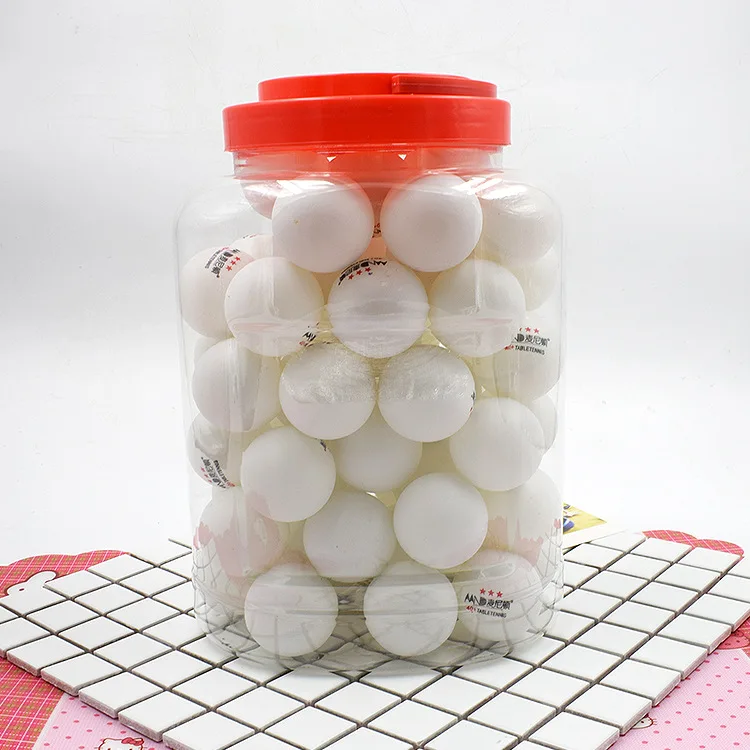 

New Material 40 + SAMSUNG Ping Pong Seamless Table Tennis Ball Training Game Only High Elastic in Bulk Boxed Ball Machine