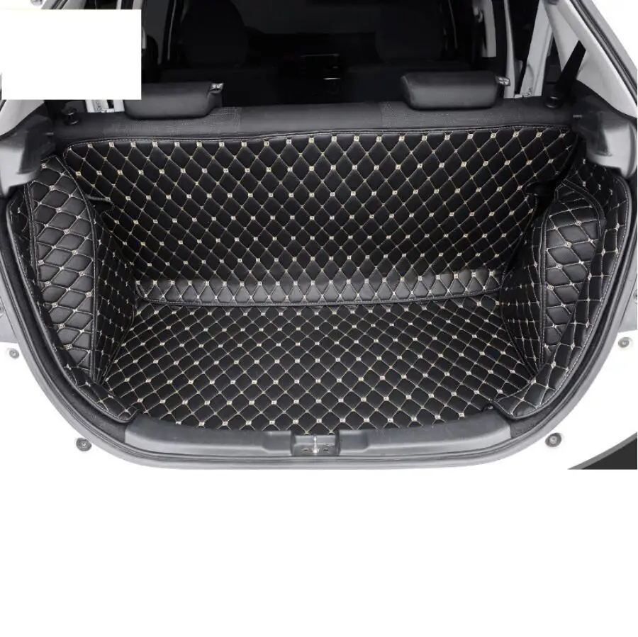 Кожаный коврик для багажника автомобиля honda fit gk5 прочный груза 2014 2015 2016 2017 2018 2019 |