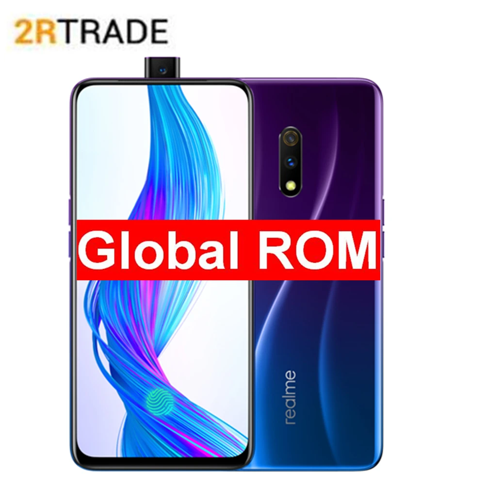 Глобальная ROM Realme X Snapdragon 710 Восьмиядерный 4 Гб 64 6 53 &quotFHD + мобильный телефон 48MP