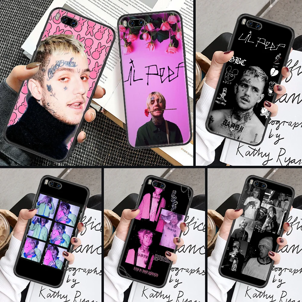Чехол для телефона rapper lil peep Xiaomi Mi Note 8 9 10 11 9T 10T A3 Lite Pro Ультрачерный силиконовый