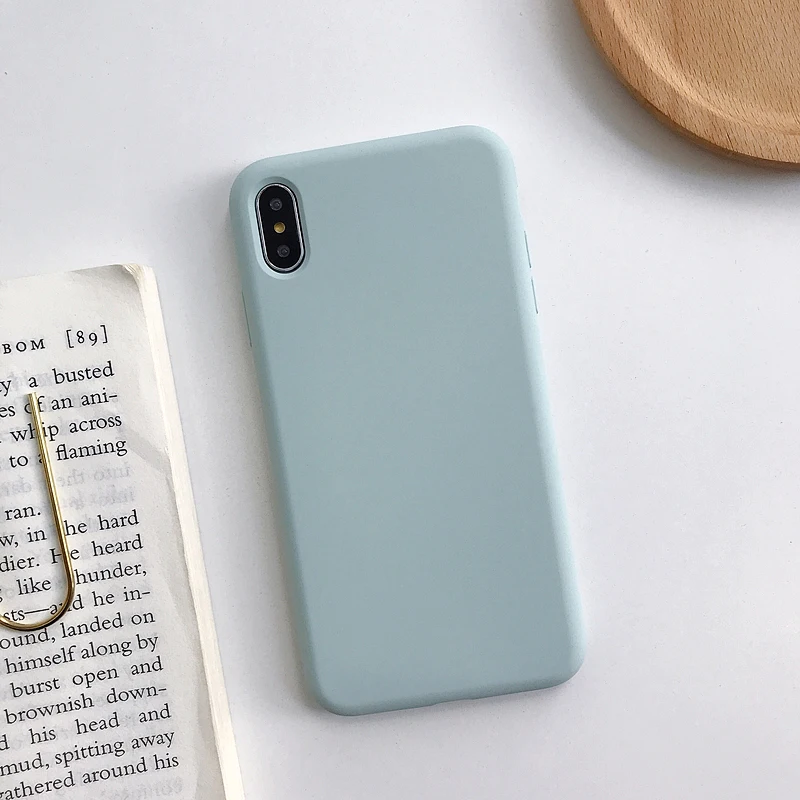 10 Тот же жидкий силиконовый чехол все включено для iPhone11 Pro MAX XSMAX XR Чехол для мобильного телефона 6 7 8plus защитный чехол TPU - Цвет: 10