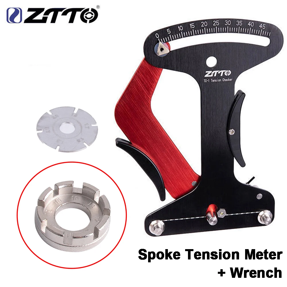 ZTTO CNC велосипедный инструмент спица измеритель напряжения для MTB дорожного