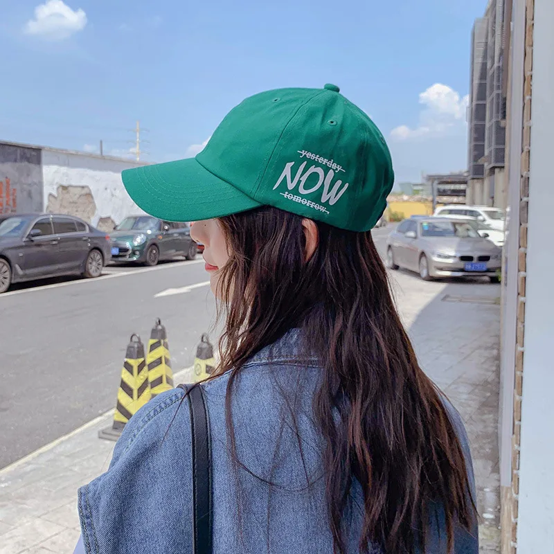 

Women Summer Adjustable Casual Baseball Cap Adult Green Hat Letter Caps For Men Cotton Snapback Hip Hop Hat gorras hombre 2020