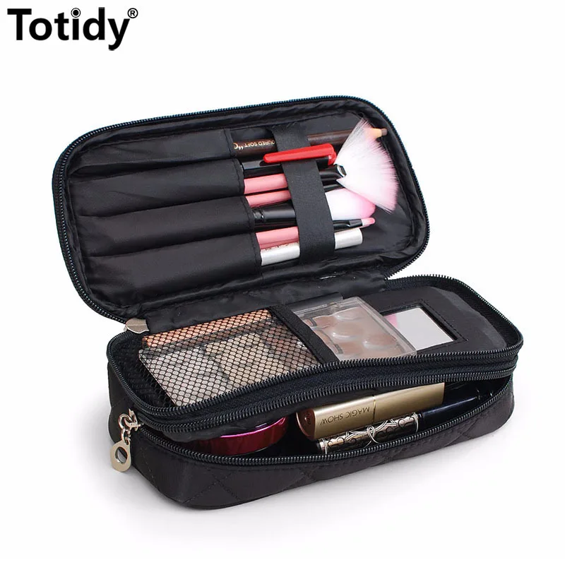 Totdiy двойной слой косметики мешок Оксфорд дорожный мешочек для сумки новые