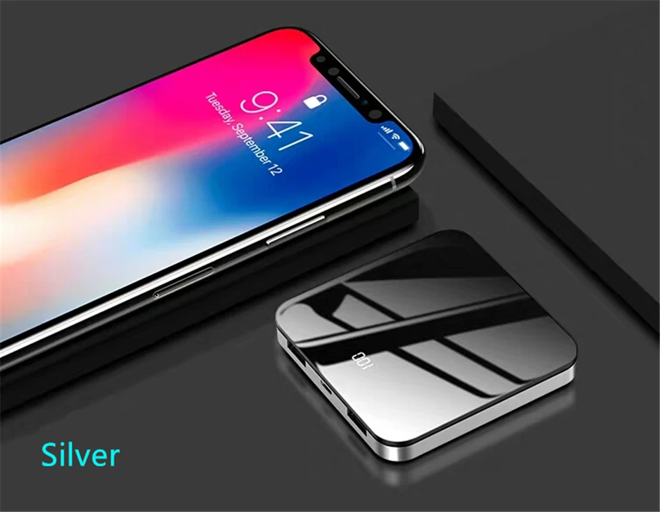 Mi ni power Bank 20000 мАч для iPhone X Xs Max портативный внешний аккумулятор power bank для samsung HUAWEI S9 S8 Note9 Xiaomi mi 9