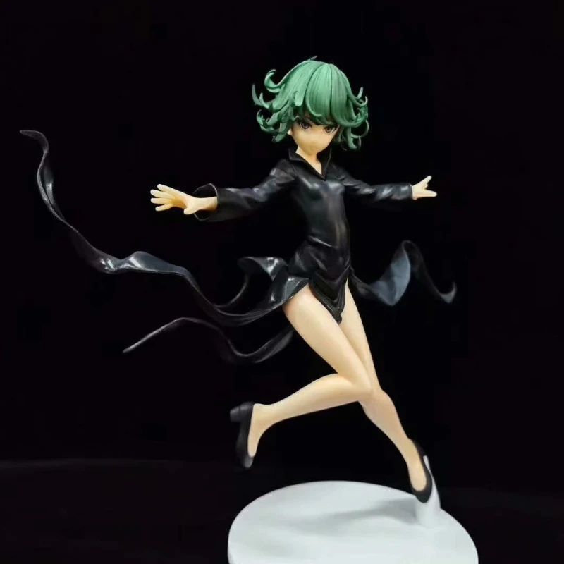 23 см аниме One Punch Man Senritsu no Tatsumaki Hurricane ПВХ экшн-фигурка Коллекционная модель Кукла
