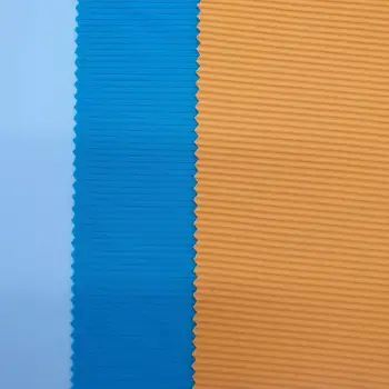 

Pleated ​Solid Color Striped Chambray Jacquard Fabric Sold by the yard Sewing for Daily Dress Swimwear Bikini DIY