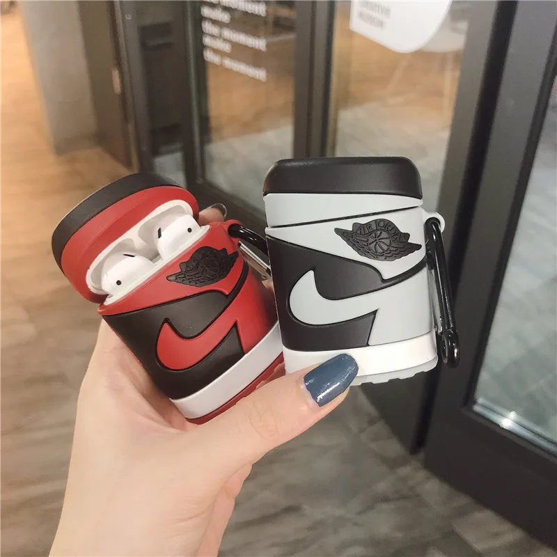 

Applicable to Apple Airpods1 / 2 Bluetooth wireless headset protector cute tide shoes headset charging box cover accessories