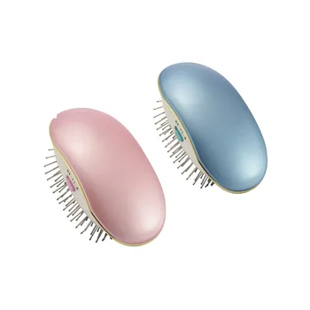 

Electric Hair Brush Comb Not Heating Portable Hair Massage Style Brush Negative Ions Care Hair Straightener Small Size
