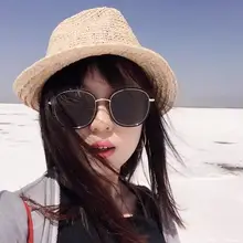 YGL40 ретро круглые оправы для очков для мужчин и женщин с плоскими линзами солнцезащитные очки