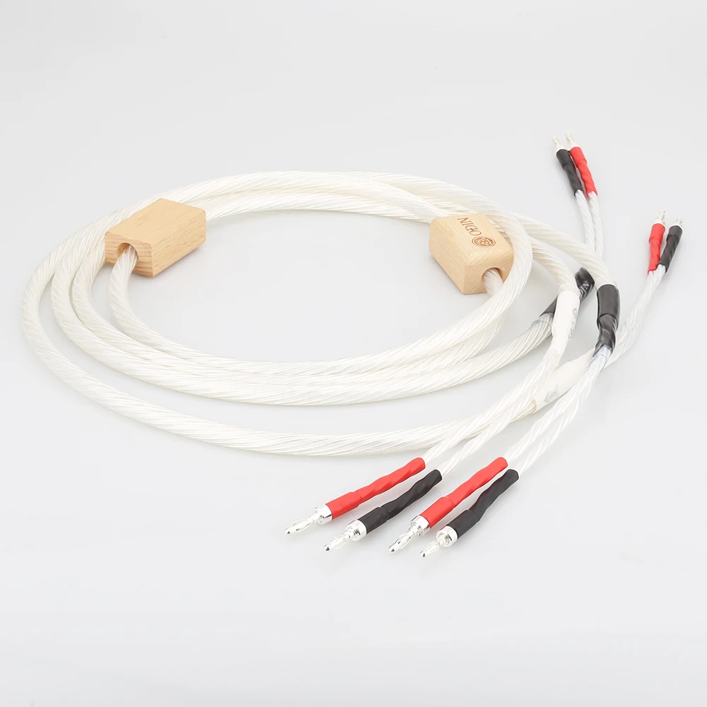 2 5 м Nodost Odin динамик кабель Biwire 100% новая пара|nordost odin speaker cables|speaker cablebiwire cable |
