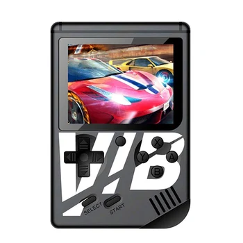 

3 Inch Retro Video Game Console Build-In 169 Classic Games (30 Vibration Games) TV Output Handheld