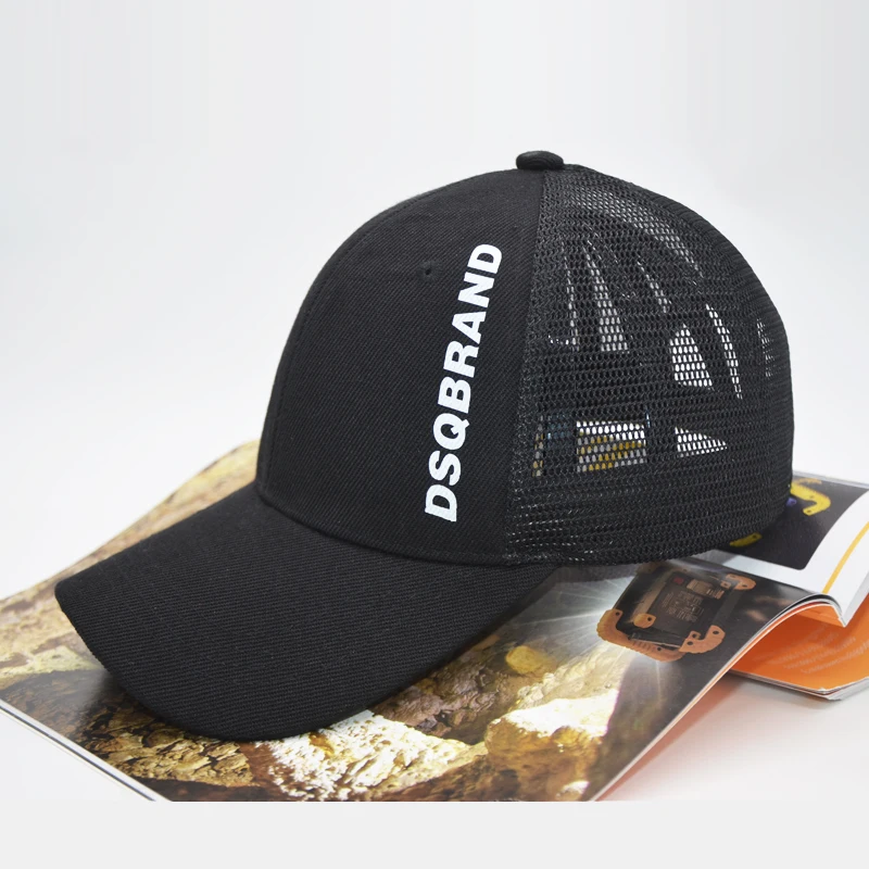 DSQBRAND Новая летняя сетчатая бейсболка DSQ Кепка с надписью для мужчин и женщин