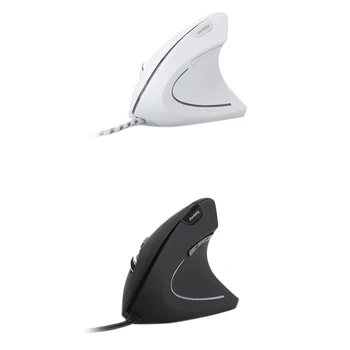 

Usb Wired Vertical Mouse 3200Dpi Adjustable 7 Buttons Ergonomic Gaming Mice Show Desktop For Work And Game